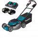 Газонокосилка аккумуляторная Makita DLM532Z-PT2 (2 аккум. BL1850B, з/у DC18RD)