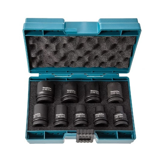 Набор ударных торцовых головок 1/2, 8-24 мм Makita E-16564