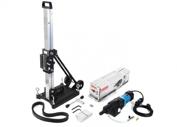 Дрель Makita DBM 230-set (DBM230-set) сверление алмазными коронками