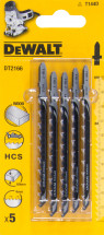 Пилки для лобзика DeWALT DT 2166