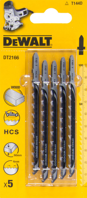 Пилки для лобзика DeWALT DT 2166