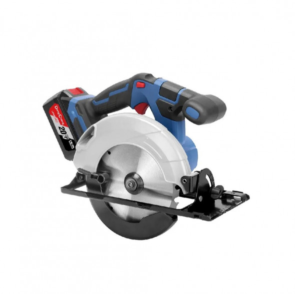 Аккумуляторная циркулярная пила DongCheng DCMY165S(TYPE BM) 20В, 2хАКБ 4Ач, ЗУ