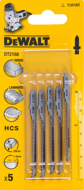 Пилки для лобзика DeWALT DT 2168