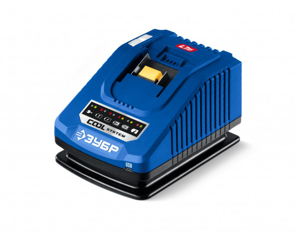 Зарядное устройство ЗУБР Turbo, 20 В, 1 порт, 6 А,  для АКБ LMS ПРОФЕССИОНАЛ (TC-20-1)