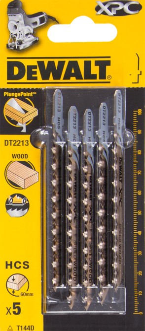Пилки для лобзика DeWALT DT 2213