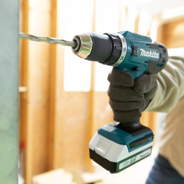 Аккумуляторная дрель-шуруповерт Makita HP488DWAE