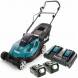 Газонокосилка аккумуляторная 43 см Makita DLM432CT2 (2* АКБ 5 Ач, ЗУ)