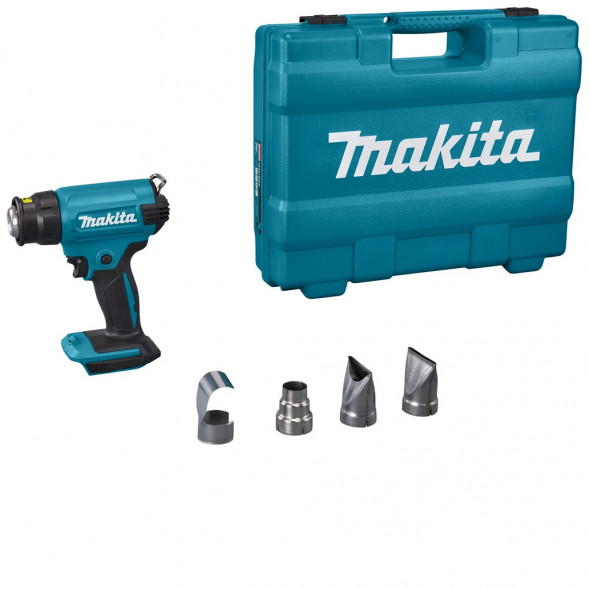 Аккумуляторный тепловой пистолет (фен) Makita DHG180ZK, LXT 18 V