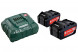 Аккумуляторы 2 шт. (4 А*ч; 18 В; Li-Ion) и ЗУ ASC 30-36 Basic-Set Metabo (685050000)