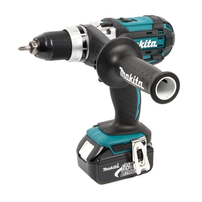 Аккумуляторная ударная дрель-шуруповерт Makita DHP451RFE