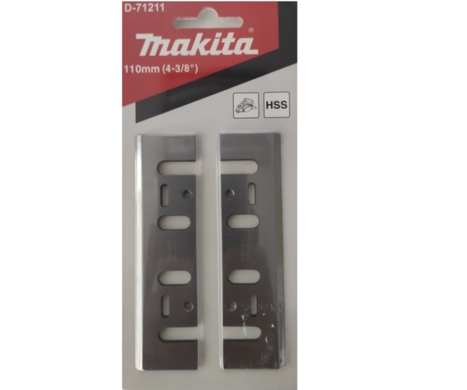 Нож для рубанка 110 мм Makita D-71211 (2 шт)