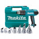 Фен строительный Makita HG6531CK  дисплей, 2кВт, 9 режимов