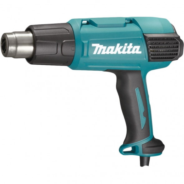 Фен строительный Makita HG6531CK  дисплей, 2кВт, 9 режимов