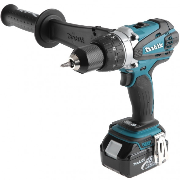  Акк. Шуруповерт 91 Нм Makita DDF458RFE (2*3 Ач,ЗУ)