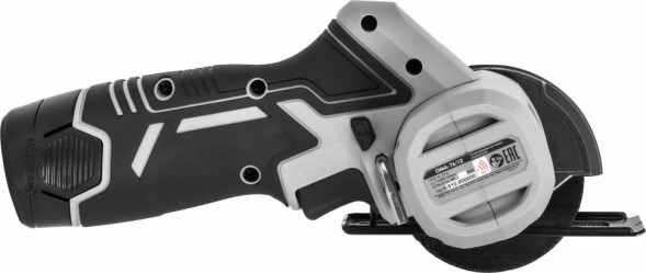 Аккумуляторная угловая шлифмашина ИНТЕРСКОЛ ОМА-76/12 , 2 акб, з/у, кейс (810.2.2.70)