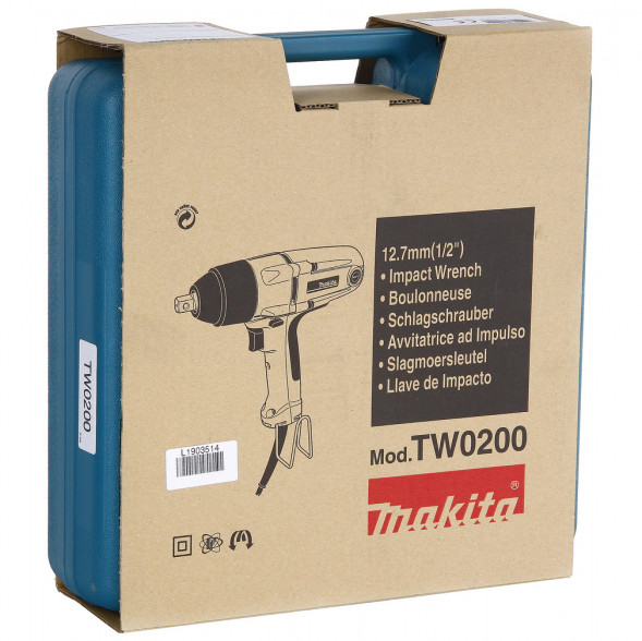 Ударный гайковерт MAKITA TW 0200 (TW0200)