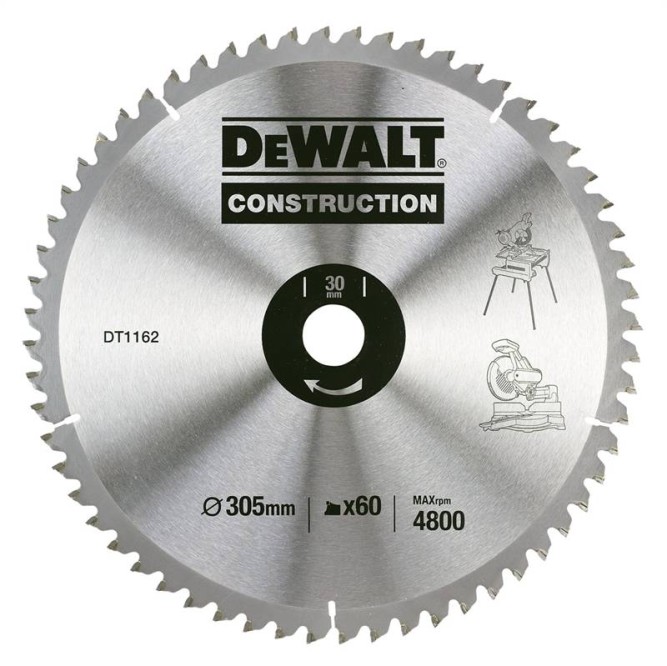 Диск пильный DeWALT DT 1162