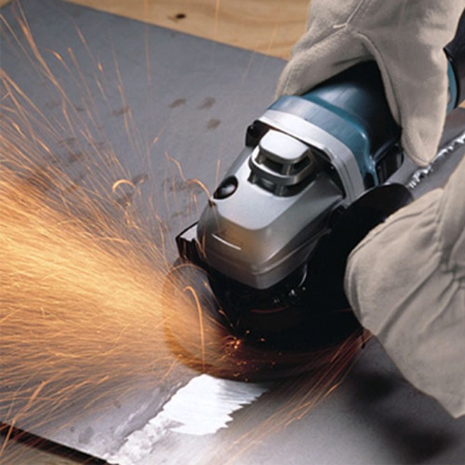 Углошлифовальная машина Makita 9565HZ, 125 мм, 1100 Вт