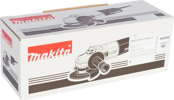 Углошлифовальная машина Makita 9565HZ, 125 мм, 1100 Вт