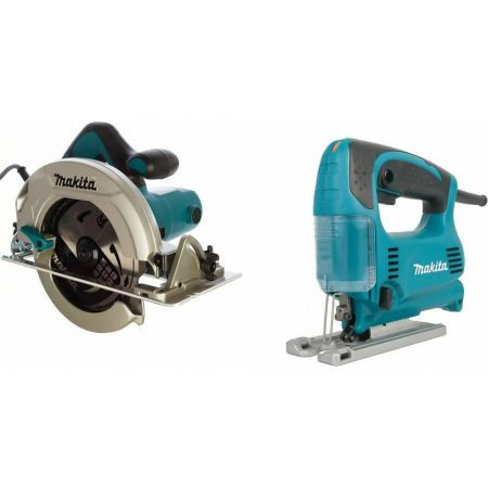 Набор инструмента Makita  DK0167 (лобзик 4329, пила HS7601)