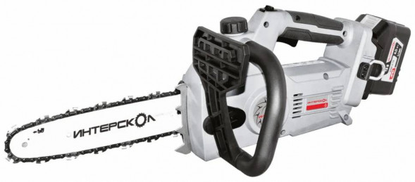 Бесщеточная аккумуляторная цепная пила Интерскол ПЦА-10/18В