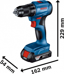 Шуруповёрт Bosch GSR 185-LI (0.601.9K3.000)
