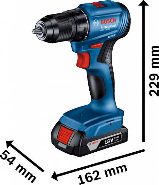 Шуруповёрт Bosch GSR 185-LI (0.601.9K3.000)