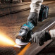 Аккумуляторная болгарка (УШМ) Makita GA005GU201 (125мм, 40В, 2*АКБ 4А·ч F серии)