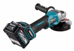Аккумуляторная болгарка (УШМ) Makita GA013GU201 (125мм, 40В, 2*АКБ 4А·ч F серии)