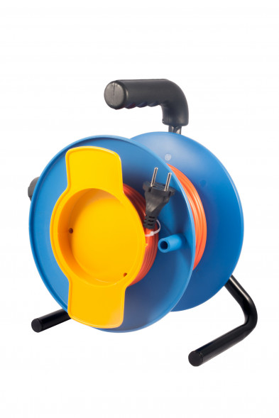 Удлинитель 20м с одной розеткой, 2*0,75мм2, нагрузка до 1300Вт,  без заземления