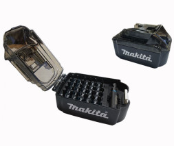 Набор бит и насадок MAKITA E-03090 impact black 31 шт.