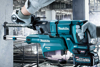 Аккумуляторный 3-х режимный перфоратор SDS-PLUS (28 мм, 3.0 Дж) HR007GZ