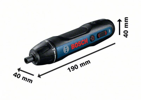 Аккумуляторная отвертка Bosch GO (0.601.9H2.103)