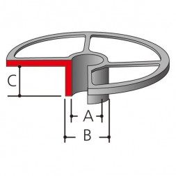 Направляющая втулка Makita 193334-9 (копировальное кольцо для фрезеров Makita RP 0910 и RP 1110 C)