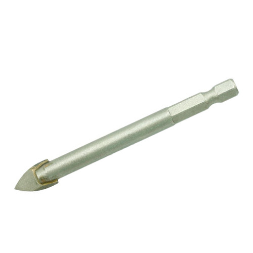 D-15964, Сверло для стекла, кафеля, 6х65мм,хв- 6-ти гр., острие конус