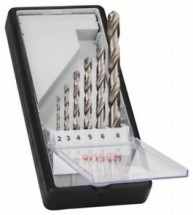 Набор свёрл по металлу Bosch Robust Line HSS-G (2.607.010.529)