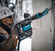 Аккумуляторный отбойный молоток Makita SDS-MAX 9.4 Дж HM001GZ02.