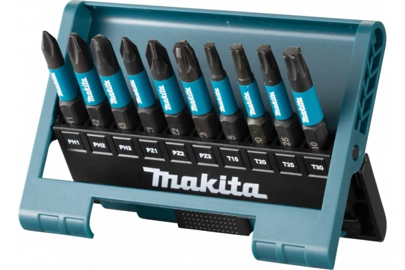 Набор бит Makita Impact Black 50 мм, 10 предметов (E-12011)