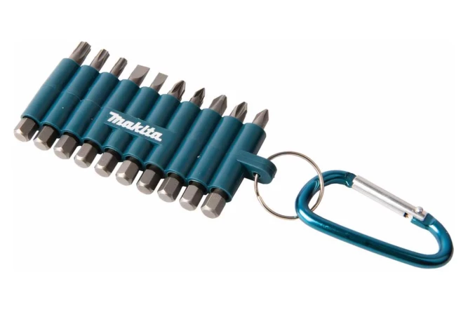 Набор бит Makita 10 шт с карабином (D-65028)