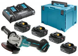 Аккумуляторная угловая шлифмашина Makita DGA504ZXC (199227-8)