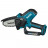 Аккумуляторная цепная пила 12V, 10см Makita UC100DWA (1x АКБ 2 Ач, ЗУ)