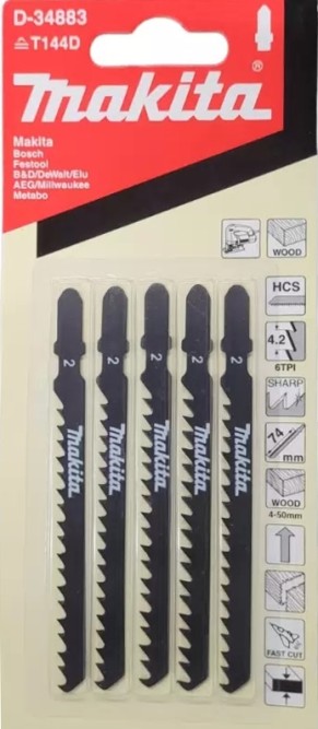 Пилки для лобзика Makita D-34883