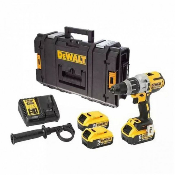 Шуруповерт DEWALT DCD996P3 (3xАКБ 5Ач, ЗУ)