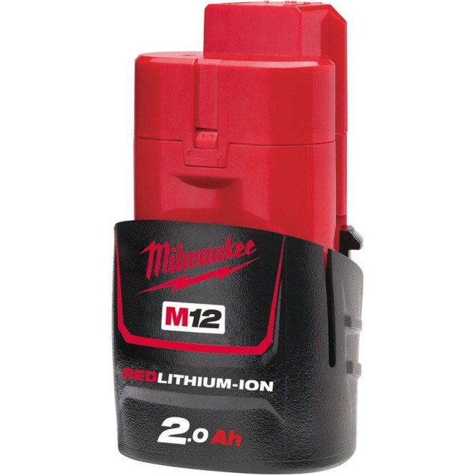 Аккумулятор M12 B2, Li-Ion, 2 Ач Milwaukee