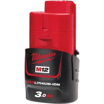 Аккумулятор M12 B3, Li-Ion, 3 Ач Milwaukee