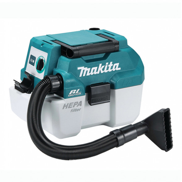 Аккумуляторный пылесос для влажной уборки Makita DVC750LZ