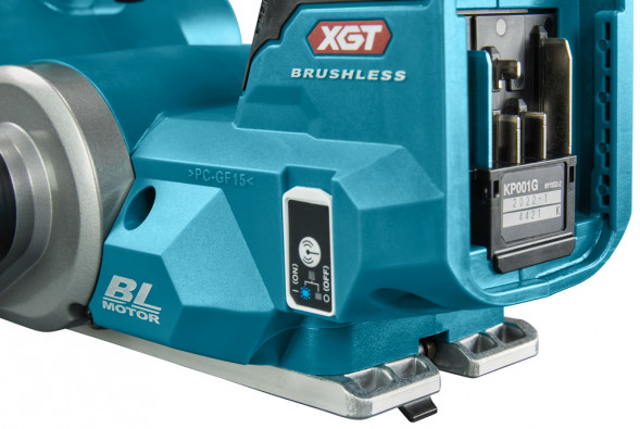 Аккумуляторный рубанок Makita KP001GZ (бесщеточный,  без АКБ и ЗУ)