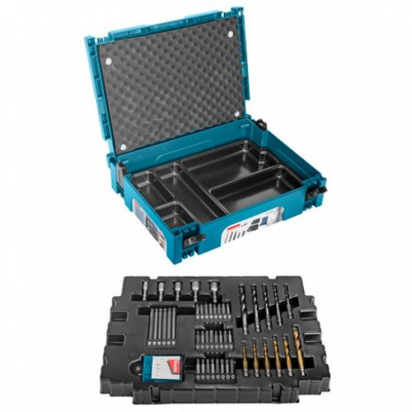 Набор бит и сверл 56 шт в кейсе Makita B-53768
