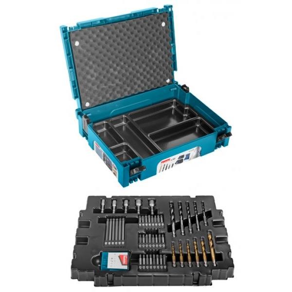 Набор бит и сверл 56 шт в кейсе Makita B-53768