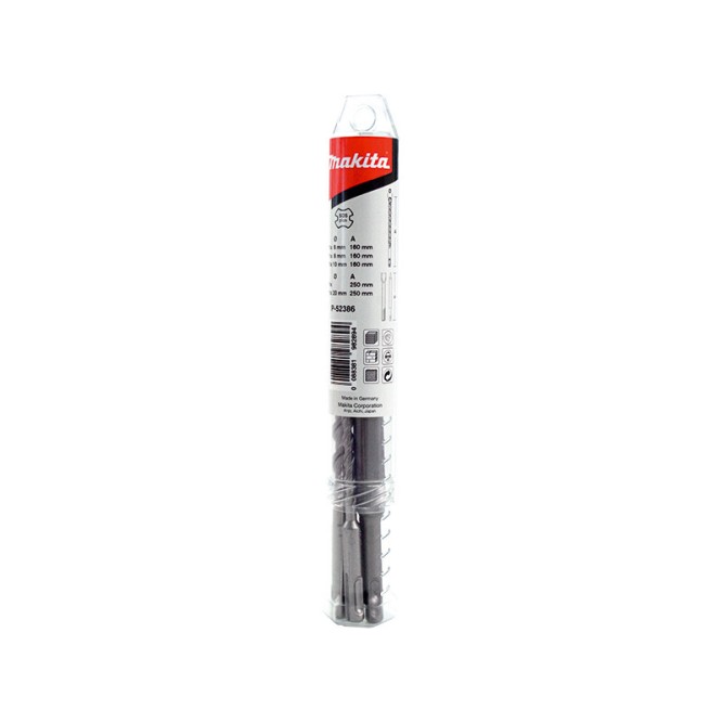 Набор буров и насадок SDS+ Makita P-52386